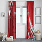 Custom Libya Football Window Curtain Yalla Libya