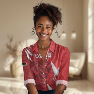Custom Libya Football Women Casual Shirt Yalla Libya