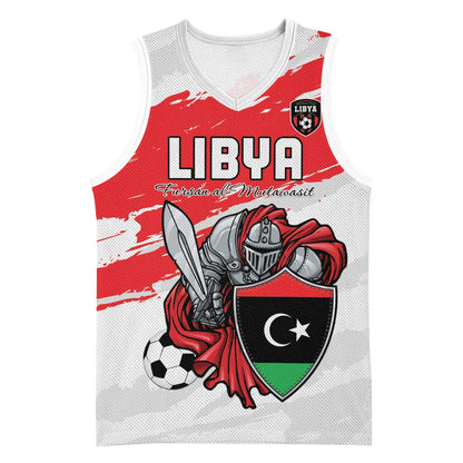 Custom Libya Football Basketball Jersey Forza Fursan Al-Mutawasit - African Pride