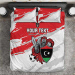 Custom Libya Football Bedding Set Forza Fursan Al-Mutawasit