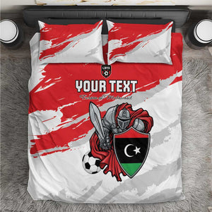 Custom Libya Football Bedding Set Forza Fursan Al-Mutawasit