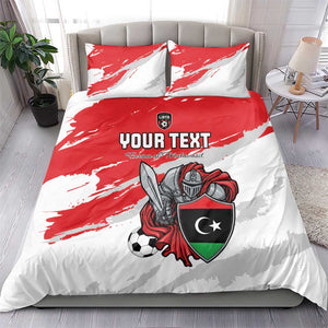 Custom Libya Football Bedding Set Forza Fursan Al-Mutawasit