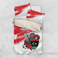 Custom Libya Football Bedding Set Forza Fursan Al-Mutawasit