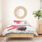 Custom Libya Football Bedding Set Forza Fursan Al-Mutawasit