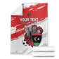 Custom Libya Football Blanket Forza Fursan Al-Mutawasit