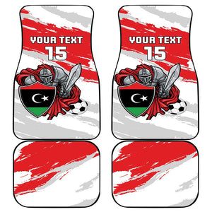 Custom Libya Football Car Mats Forza Fursan Al-Mutawasit