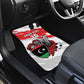 Custom Libya Football Car Mats Forza Fursan Al-Mutawasit