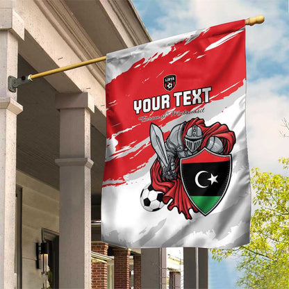Custom Libya Football Garden Flag Forza Fursan Al-Mutawasit