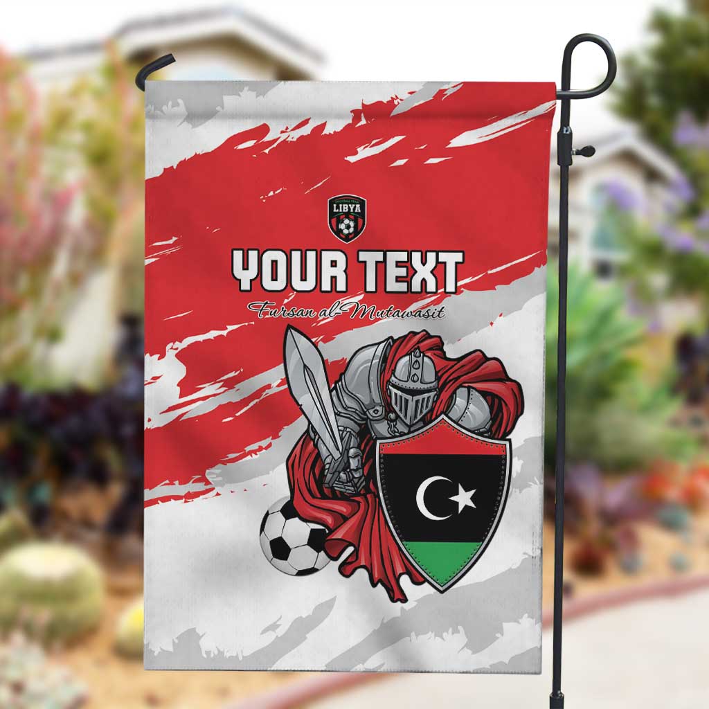 Custom Libya Football Garden Flag Forza Fursan Al-Mutawasit