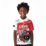 Custom Libya Football Kid Polo Shirt Forza Fursan Al-Mutawasit