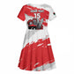 Custom Libya Football Kid Short Sleeve Dress Forza Fursan Al-Mutawasit