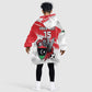 Custom Libya Football Kid Wearable Blanket Hoodie Forza Fursan Al-Mutawasit
