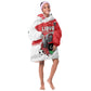 Custom Libya Football Kid Wearable Blanket Hoodie Forza Fursan Al-Mutawasit