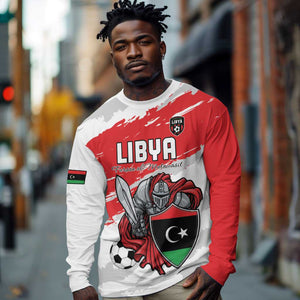 Custom Libya Football Long Sleeve Shirt Forza Fursan Al-Mutawasit