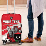 Custom Libya Football Luggage Cover Forza Fursan Al-Mutawasit