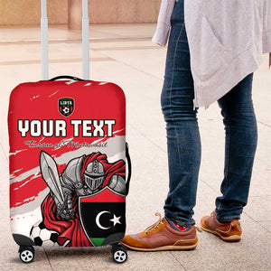 Custom Libya Football Luggage Cover Forza Fursan Al-Mutawasit