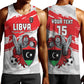 Custom Libya Football Men Tank Top Forza Fursan Al-Mutawasit