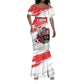 Custom Libya Football Mermaid Dress Forza Fursan Al-Mutawasit