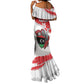 Custom Libya Football Mermaid Dress Forza Fursan Al-Mutawasit
