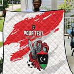 Custom Libya Football Quilt Forza Fursan Al-Mutawasit