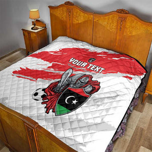 Custom Libya Football Quilt Forza Fursan Al-Mutawasit