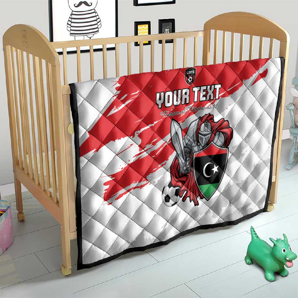 Custom Libya Football Quilt Forza Fursan Al-Mutawasit