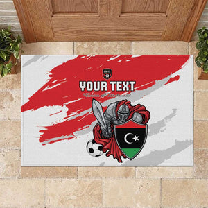Custom Libya Football Rubber Doormat Forza Fursan Al-Mutawasit