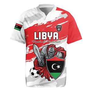 Custom Libya Football Rugby Jersey Forza Fursan Al-Mutawasit
