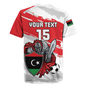Custom Libya Football Rugby Jersey Forza Fursan Al-Mutawasit