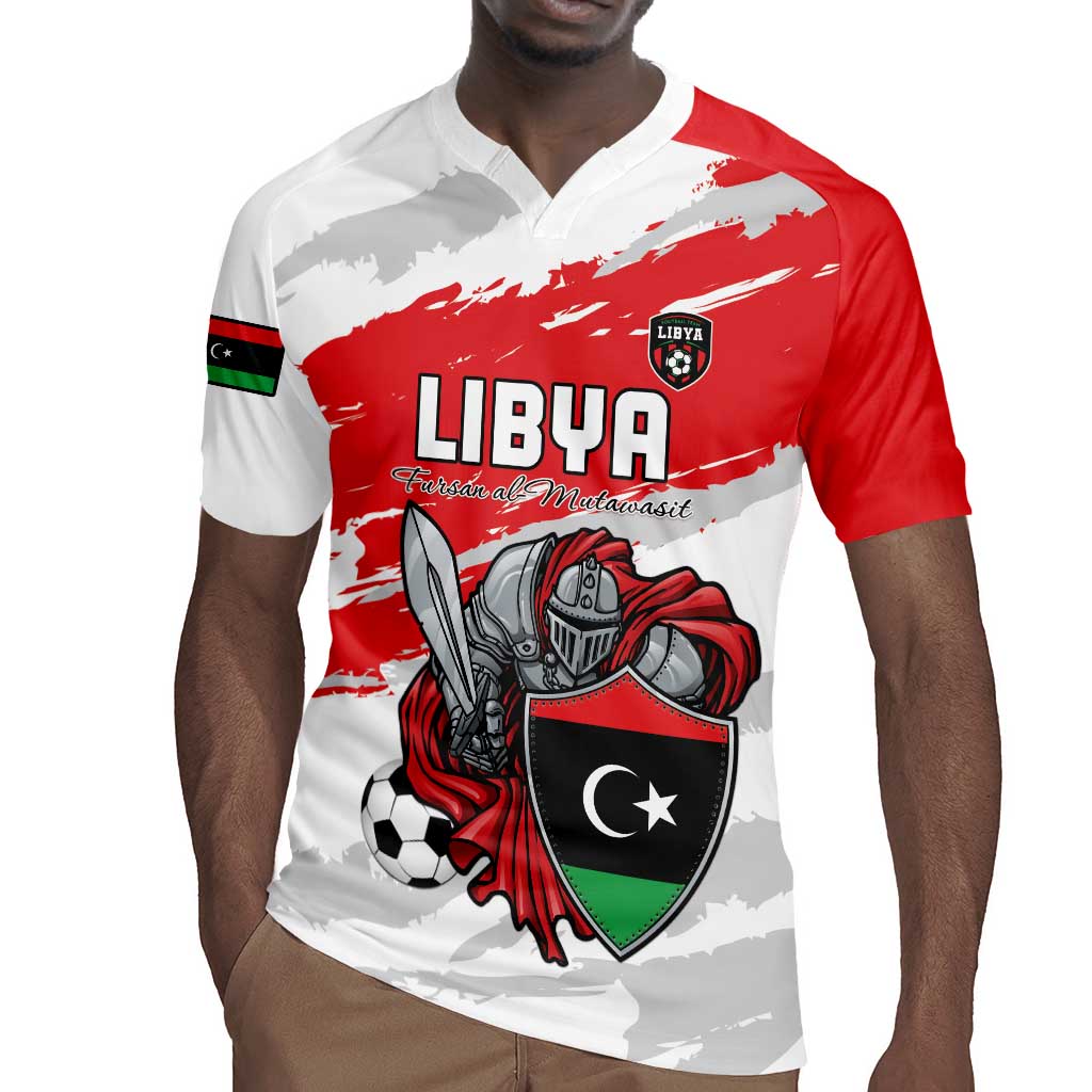 Custom Libya Football Rugby Jersey Forza Fursan Al-Mutawasit