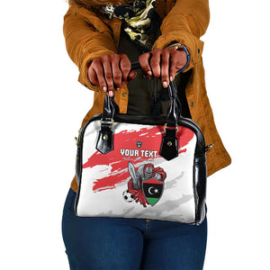 Custom Libya Football Shoulder Handbag Forza Fursan Al-Mutawasit