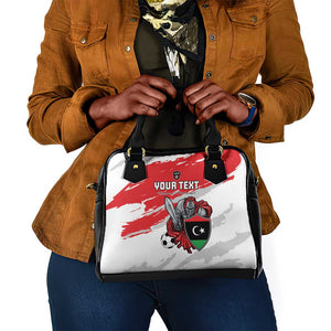 Custom Libya Football Shoulder Handbag Forza Fursan Al-Mutawasit