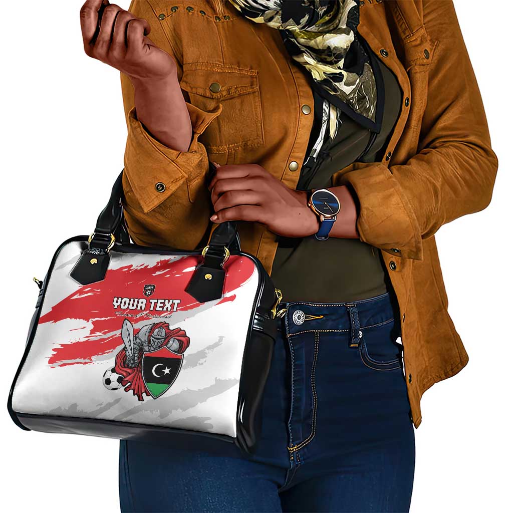 Custom Libya Football Shoulder Handbag Forza Fursan Al-Mutawasit