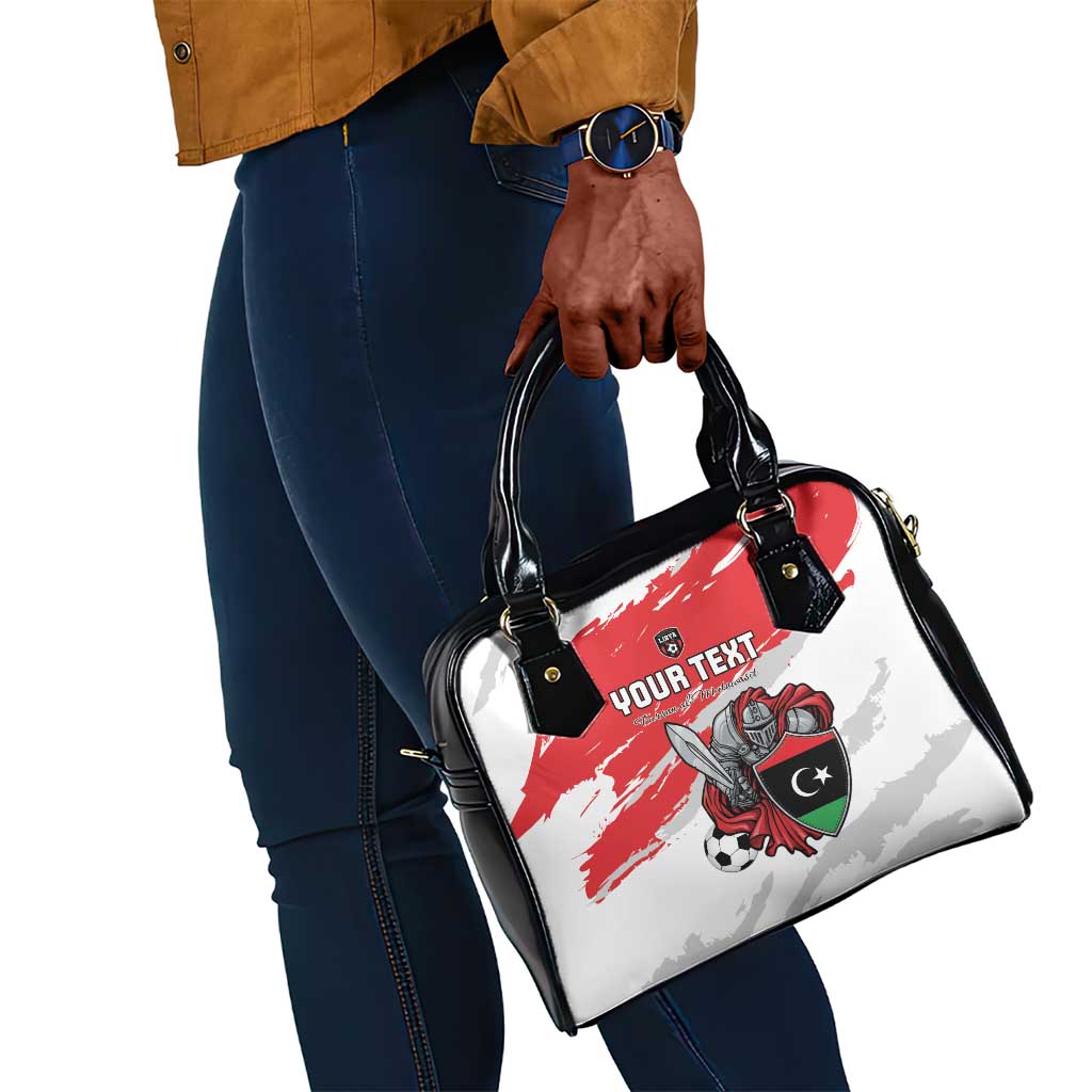 Custom Libya Football Shoulder Handbag Forza Fursan Al-Mutawasit