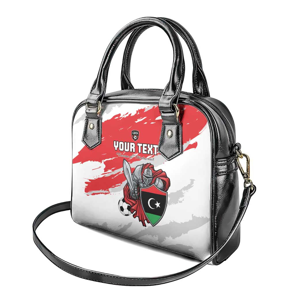 Custom Libya Football Shoulder Handbag Forza Fursan Al-Mutawasit