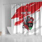 Custom Libya Football Shower Curtain Forza Fursan Al-Mutawasit