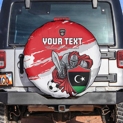 Custom Libya Football Spare Tire Cover Forza Fursan Al-Mutawasit