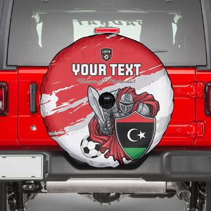 Custom Libya Football Spare Tire Cover Forza Fursan Al-Mutawasit