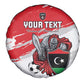 Custom Libya Football Spare Tire Cover Forza Fursan Al-Mutawasit