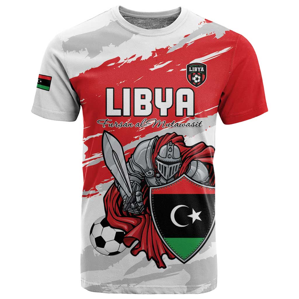 Custom Libya Football T shirt Forza Fursan Al-Mutawasit