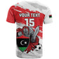 Custom Libya Football T shirt Forza Fursan Al-Mutawasit
