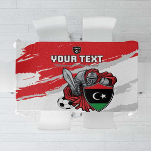 Custom Libya Football Tablecloth Forza Fursan Al-Mutawasit