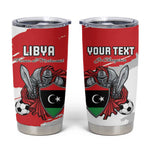 Custom Libya Football Tumbler Cup Forza Fursan Al-Mutawasit