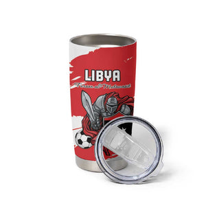 Custom Libya Football Tumbler Cup Forza Fursan Al-Mutawasit