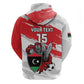 Custom Libya Football Zip Hoodie Forza Fursan Al-Mutawasit