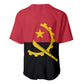 Angola Country Flag Stylized Baseball Jersey