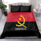 Angola Country Flag Stylized Bedding Set