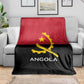 Angola Country Flag Stylized Blanket