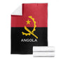 Angola Country Flag Stylized Blanket
