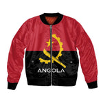Angola Country Flag Stylized Bomber Jacket
